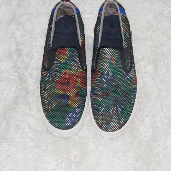 Floral slip-on shoe  Zara - Picture 1 of 2